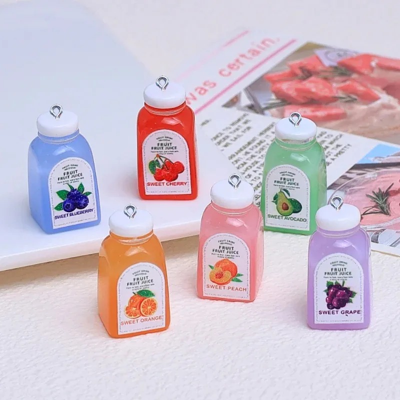 Resin Craft Supplies - 10 قطع من قلادات الراتنج الصغيرة