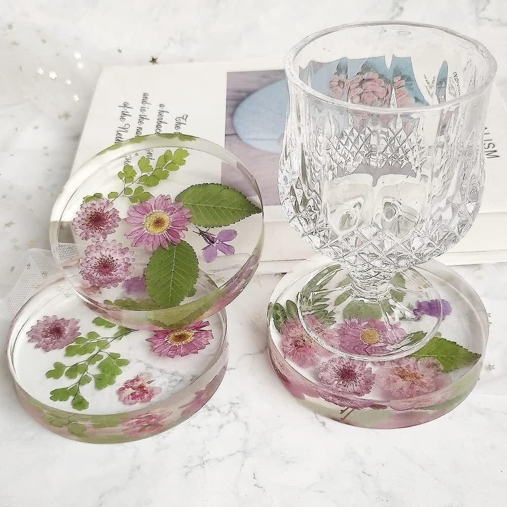 Coaster Mold Round - قوالب سيليكون بسيطة ومبتكرة لصنع حاملات