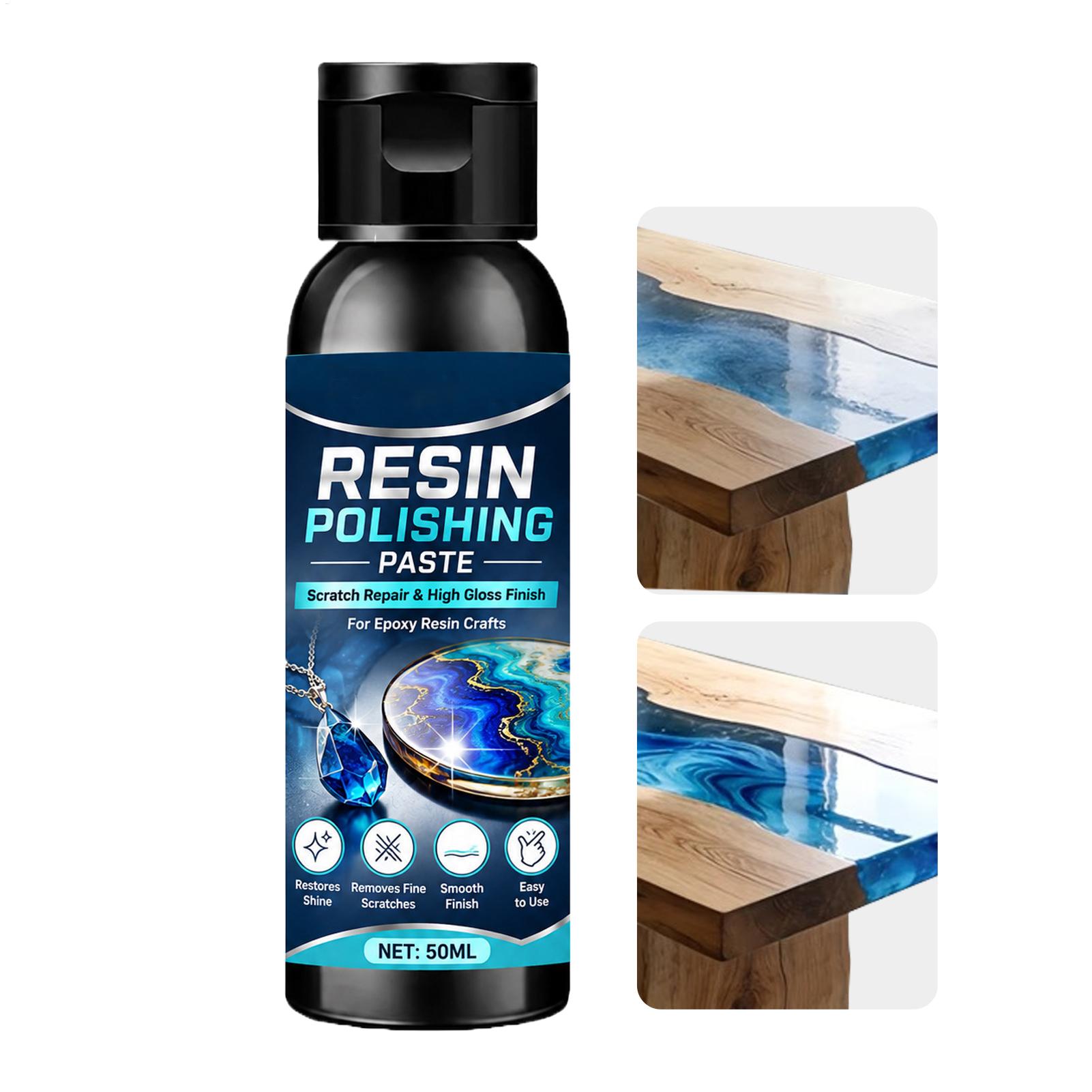معجون تلميع الراتنج 50 مل، مزي - مراجعة Resin Craft Workshop وسعره