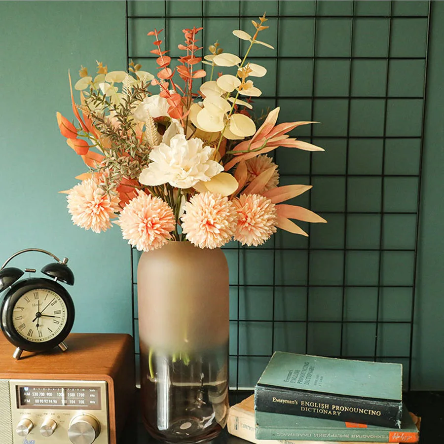 باقة زهور الهندباء الاصطناعية، - مراجعة Dried Flower Bulk وسعره