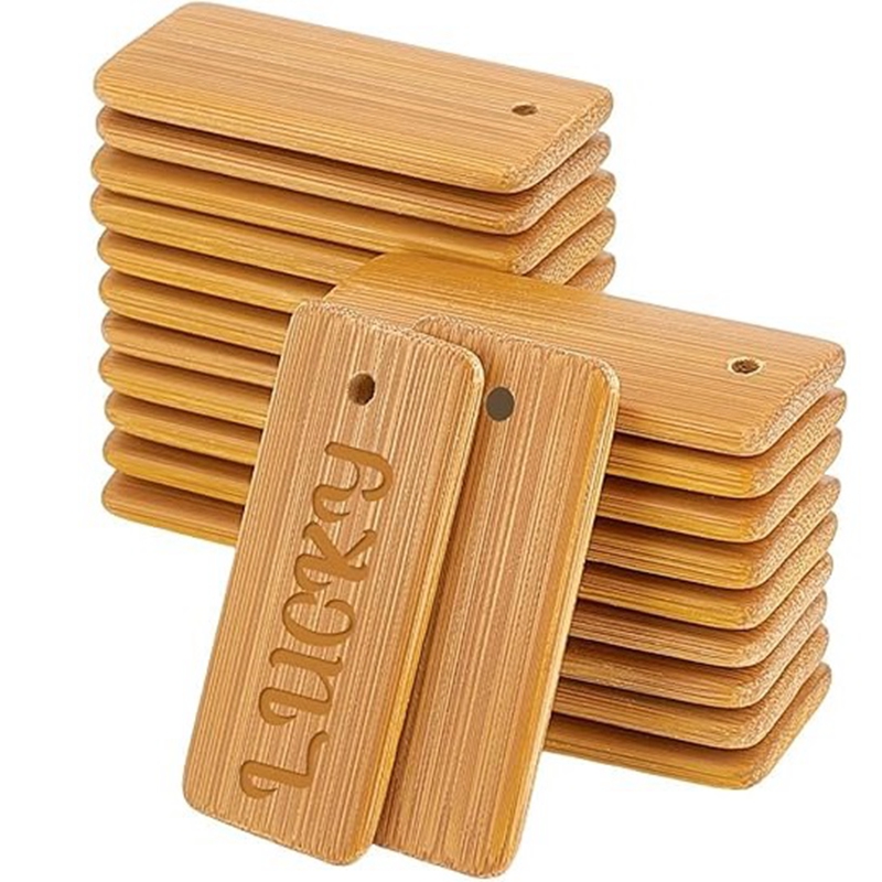 50 قطعة العلامات الخشبية حلقة  - مراجعة Wood Ring Blank وسعره