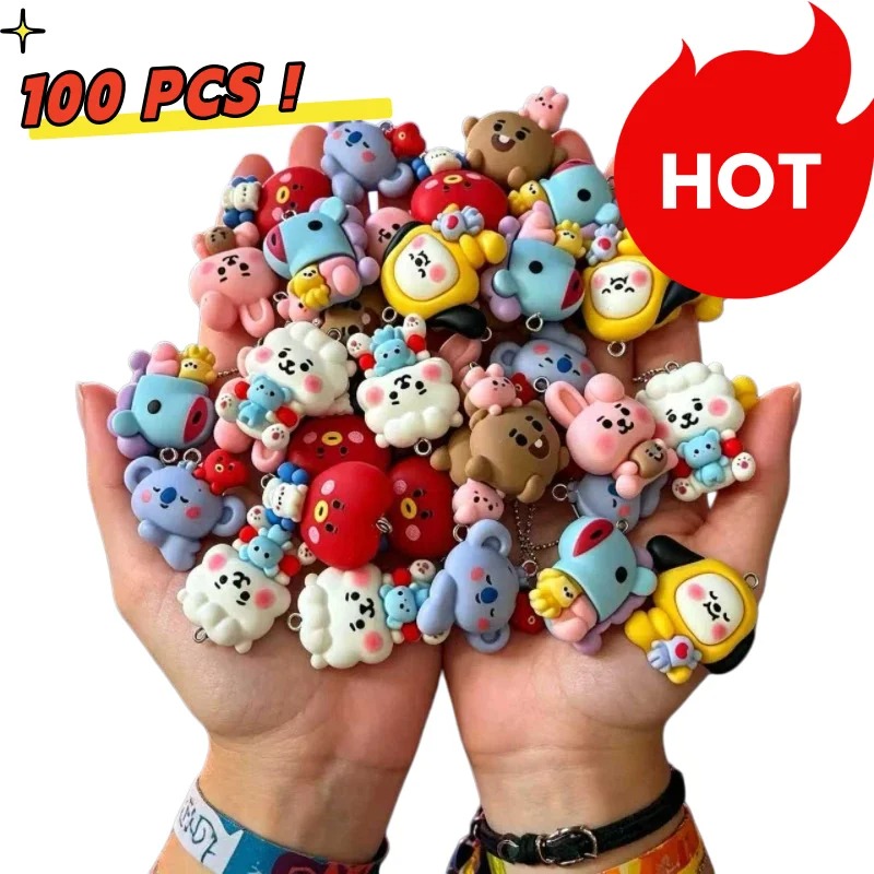 7 قطع من إكسسوارات BT21 الكرتو - مراجعة Resin Craft Supplies وسعره