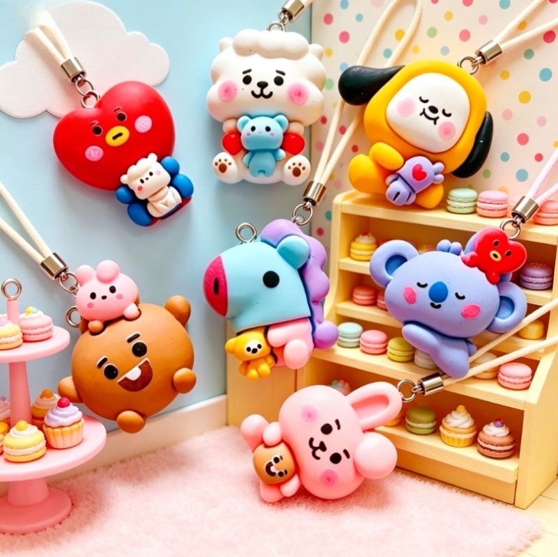 7 قطع من إكسسوارات BT21 الكرتو - مراجعة Resin Craft Supplies وسعره
