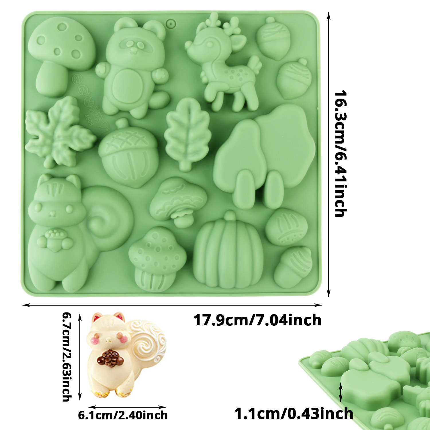 قالب كيك سيليكون على شكل حيوان - مراجعة Resin Craft Supplies وسعره