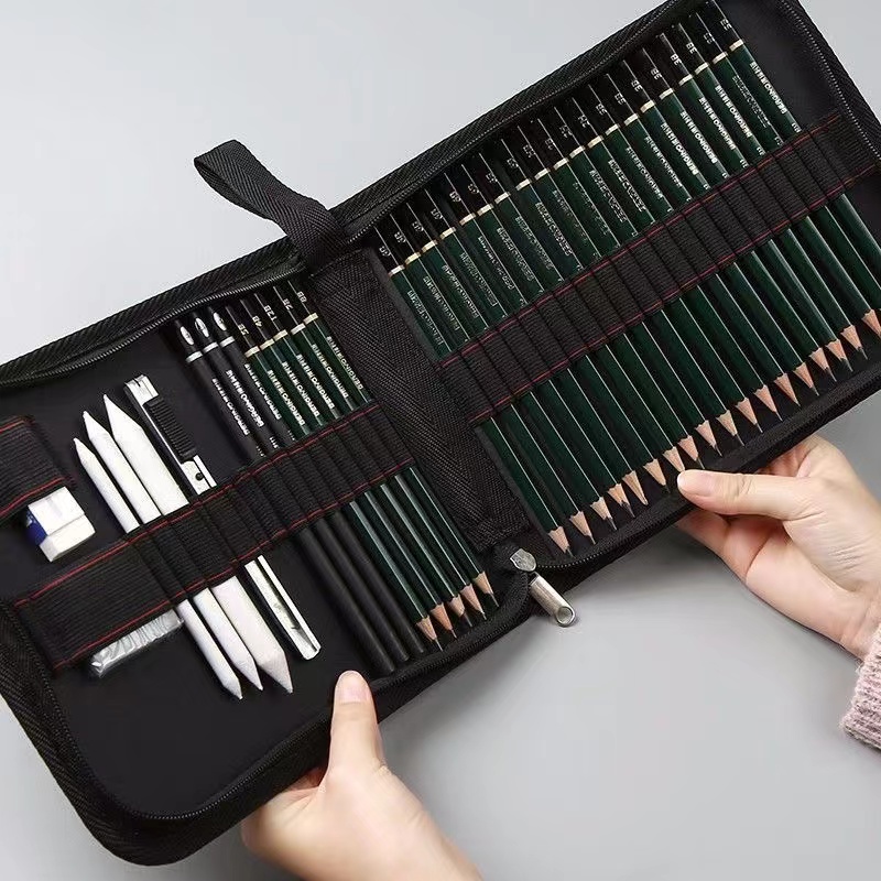 36/48/72 مقلمة اللوازم المدرسي - مراجعة Copic Marker Sketch وسعره